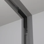 Коннектор угловой внутренний, встраиваемый, черный Maytoni Accessories for tracks Basity TRA172ICL-12B