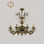 Подвесная люстра Art Classic 31.22 31.22.8.KR175SP.250IT.GB.Sp.Amber.Blue.1E