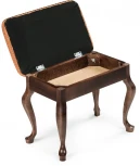 Банкетка Woodville Лусте венге / ткань коронка 515163