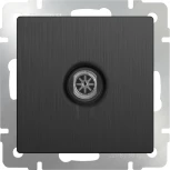 ТВ-розетка оконечная (графит рифленый) Werkel W1183004 (a050758)