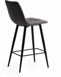 Барный стул Tetchair CHILLY (Ткань,Металл/Серый,Черный) 15453