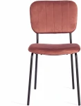 Стул CAROL (mod. UC06) Tetchair (Коралловый,Черный).