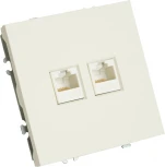 Розетка Ethernet RJ-45 (белый) Stekker Эмили 49874