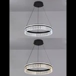 Подвесной светильник светодиодный Natali Kovaltseva Sad Queen INNOVATION STYLE 83128 PETEROLJA с пультом ДУ, моб. приложением 120W, черный, LED