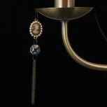 Подвесная люстра ILLUMICO IL0023-3PSQ-24 AB CASTOR (220V, на цепи)