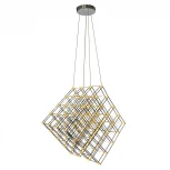 Подвесной светильник iLedex Stratosphere FQ-800-125 CR (220V, на тросе, куб)