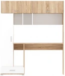 Компьютерный стол Woodville Бишоп 1 дуб сонома / белый 559226