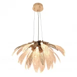 Подвесная люстра светодиодная с цветами Cloyd Tuvalu 11419 (220V, на тросе, цветы)