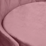 Обеденный стул Tetchair LAVANDA (Ткань,Металл/Коралловый,Черный) 14341