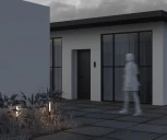 Грунтовый светильник светодиодный Maytoni Flare O487FL-L3GF3K (220V, круглые, IP65)