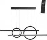 Светильник подвесной Novotech Ondo 359183, диммируемый, в комплекте пульт ДУ IP20 LED 4000К 116W 220V OVER (регулировка яркости, на тросе)