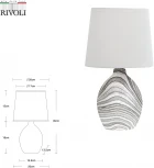 Настольная лампа Rivoli Chimera 7072-502