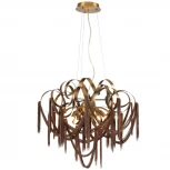 Подвесная люстра Odeon Light Chainy 5066/6 античн.бронза/коричневый/металл/металл G9 6*40W (220V, на тросе)
