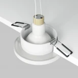 Встраиваемый светильник Stark GU10 1x50Вт IP 65 Maytoni Technical DL083-01-GU10-RD-W (220V, круглые)