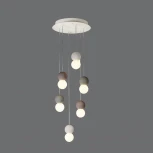 Подвесная люстра Mantra Galaxia 7622 (220V, подвески, на проводе, шарики)