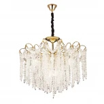 Подвесная люстра хрустальная Modelux MODELUX ML.6759.9 GD