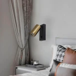 Спот Feron ML1880 PRISM 48671 35W, GU10, золото и чёрный (220V, выключатель)