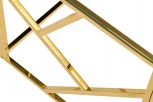 Журнальный стол Garda Decor GY-ET2051214GOLD (Золото/Прозрачный)