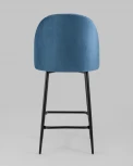 Стул полубарный Stool Group Марсель велюр пыльно-синий УТ000025272