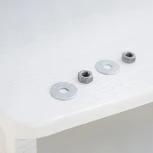 Консоль Берже 20 белый ясень от фабрики Mebelik