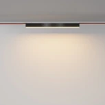 Трековый светильник ременной Maytoni Basis Parity TR129B-24W3K-B 48V 3000K 24Вт черный (LED)