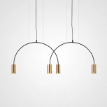 Подвесной светильник Arc 4 Gold ImperiumLoft Arc01 (212841-26) (220V, на тросе)