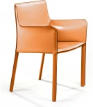 Стул с подлокотниками Barrie, кожа camel Top Concept BARRIE 2001000001231