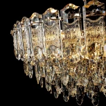 Подвесная люстра хрустальная Modelux MODELUX ML.7085.800 GD
