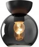 Потолочный светильник круглый iLamp Mono C6079-1 BK+SM (220V, шар)