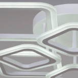 Потолочная люстра светодиодная на штанге с пультом регулировкой яркости и цветовой температуры Reluce 05106-0.3-4+4 WH (220V)