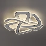 Потолочная люстра светодиодная Lumion Jazz 8015/160CL белый, хром/белый металл/акрилл LED 160W 220V 3000-6000K