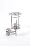 Настенный фонарь уличный Oasis Light Inox 76420