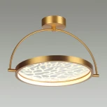 Потолочный светильник круглый поворотный Odeon Light Solaris 6627/36CL MIDCENT античная бронза/металл/акрил IP20 LED 36W 3000K 220V (круглые)