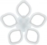 Потолочная люстра Natali Kovaltseva Simply LED LAMPS 81408 с пультом ДУ 80W, белый, LED