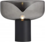 Настольная лампа ST Luce Ripple SL6014.404.01 Черный/Дымчатый LED 1*5W