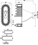 Подвесная люстра Zortes Amanda ZRS.30514.23, Мощность - 30вт (LED, 220V, хрусталь, на тросе, круглые, IP21)