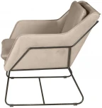 Кресло Top Concept Alex, бархат бежевый 5