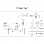 Универсальное крепление Maytoni Dakota T455-14-BASE