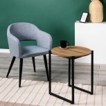 Стол кофейный R-Home Clio Шерман коньяк