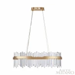 Подвесная люстра Arte Milano Venezia 312011/L800 BS (регулировка яркости, LED, 220V, хрусталь, пульт управления, на тросе)