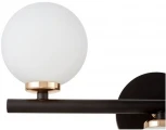 Бра Lumina Deco LDW 6033-3 BK+F.GD (220V, шар, шарики)