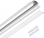 Низковольтный шинопровод для встраиваемого монтажа в ГКЛ 1м Novotech Smal 135198 SHINO IP20 48V