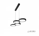 Подвесной светильник iLedex Ring Star 9004-4-D BK