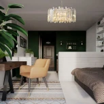 Подвесная люстра Lumien Hall Laurina LH0049/8P-GD-CL