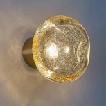 Настенный светильник Odeon Light Mela 7042/4WL янтарный/бронзов/металл/стекло LED 4W 3000K 220V (круглые)