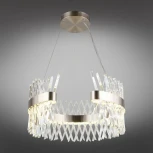 Подвесная люстра Omnilux Strasatti OML-99913-62 (LED, 220V, хрусталь, на тросе, круглые)