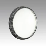 Настенно-потолочный светильник Sonex Mramo Black 7639/DL COLOR SN пластик/черн. мрамор LED 48Вт 4000K D410 IP43 (220V, круглые)