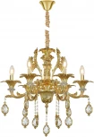 Подвесная люстра AM Group CLEOPATRA CLEOPATRA SP6 GAB (220V, на цепи, подсвечник, свеча)