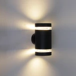 Настенный светильник уличный Reluce 86226-9.2-002CT 2*GX53 BK (220V, IP65)