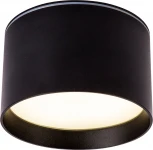 Светильник потолочный Feron HL373 48733 25W, GX70, черный (220V, круглые, IP44)